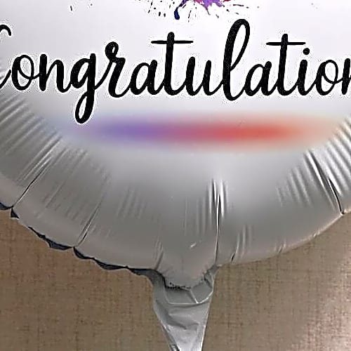 "Congratulations!" Graduation Foil Balloon-1 6740 view 3