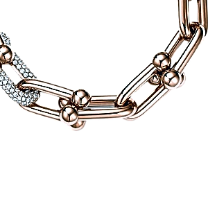 Tiffany style  gold bracelet 3 view 3