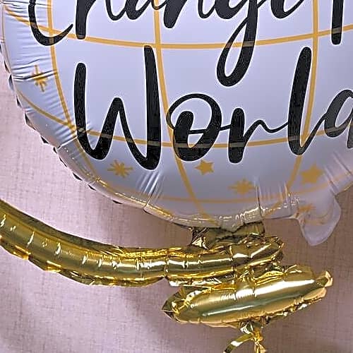 Go Change the World Graduation Balloon 6721 view 5