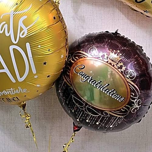 3-Piece Graduation Balloon Set - 5 6789 view 5