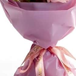 Hand Bouquet Pink Rose view 3