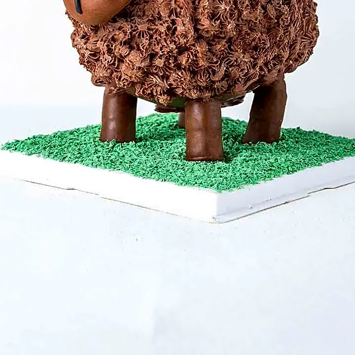 3D Milk Chocolate Sheep by Cravings Café view 3