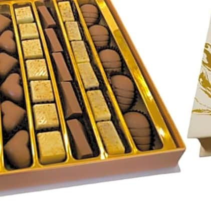 Marble Box 24*24 Mix Choco view 3