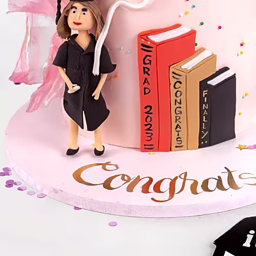 Sweet Milestone Graduation Cake (2 Kg) view 3