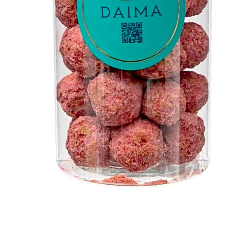 Pre Packed Dragee Hazelnut Feuilletine Raspberry 300gm view 5