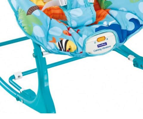 Fitch Baby Rocker & Bouncing Chair Portable W/ Vibration and Music for 0+ Months view 3