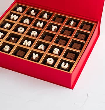 30PCS XMAS Customizable CHOCOLATE BOX view 3