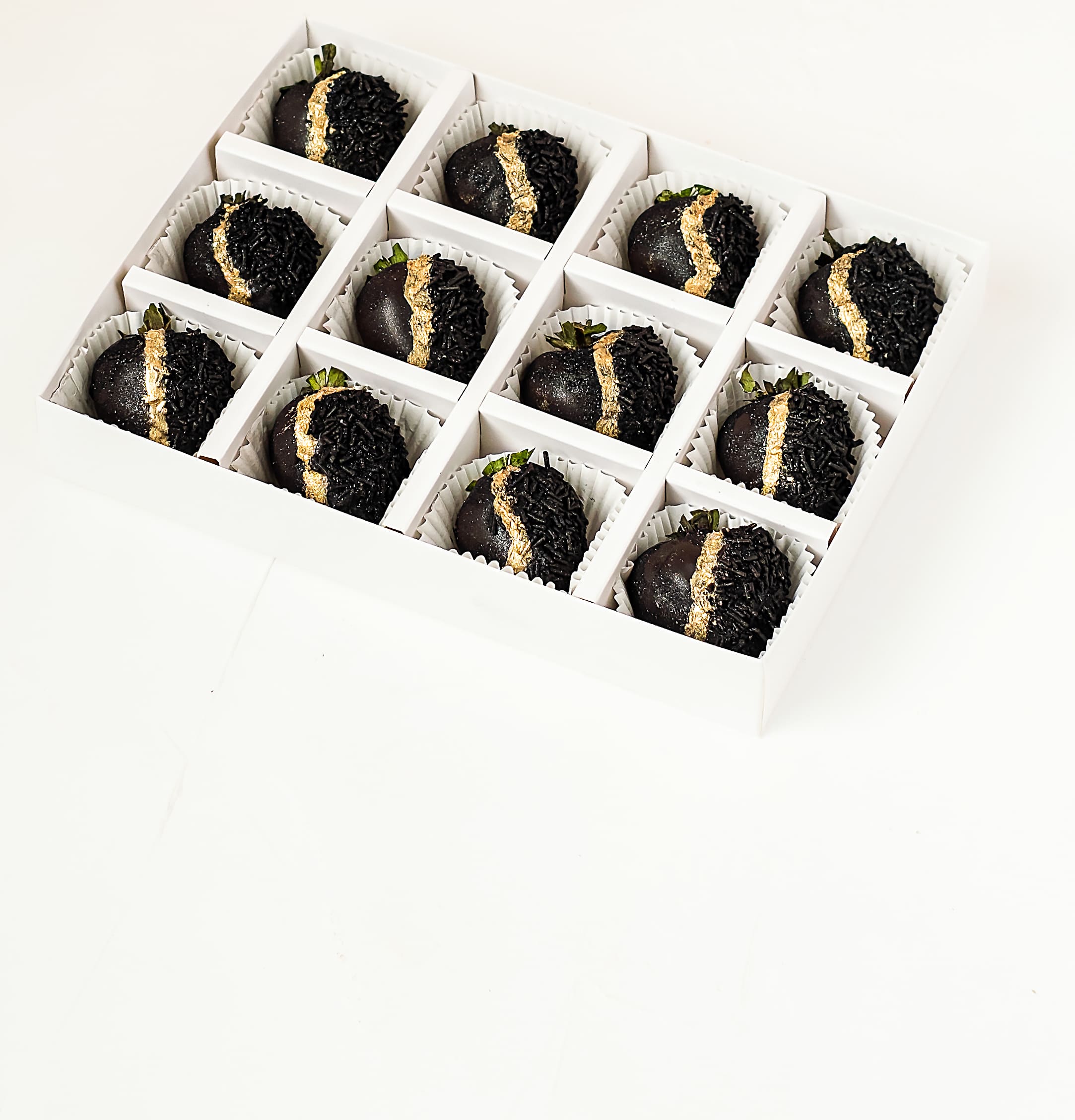 Dark Chocolate Covered Strawberries by NJD view 3