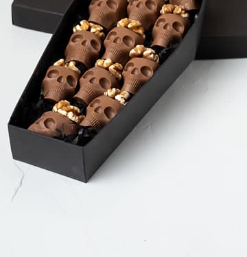 Chocolate Skulls Gone Nuts by NJD view 3