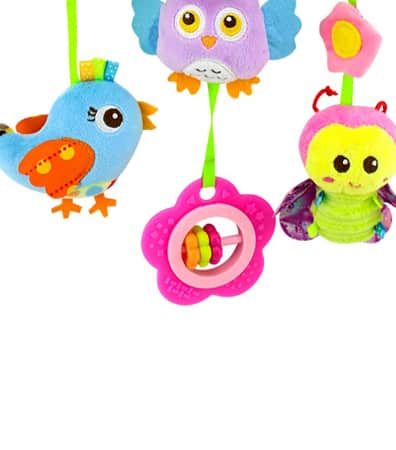 Little Angel Baby Rattle Toys for Infant Soft Plush Stuffed Hanging Toy46 view 3