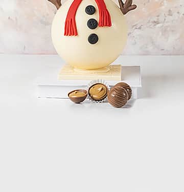 Pinata 3D Snowman by NJD view 3