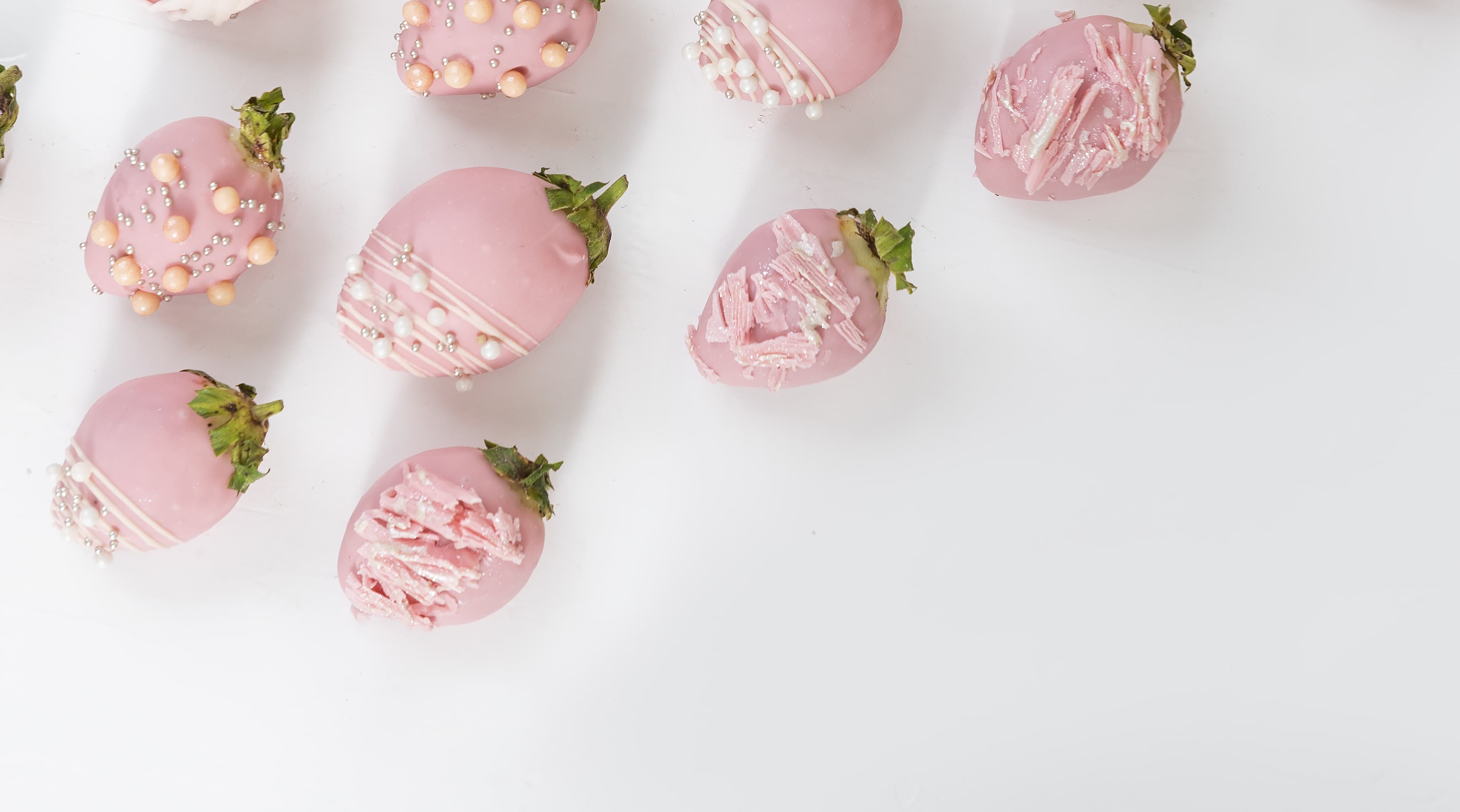 Ruby Chocolate Strawberries with Wings by NJD view 3