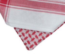 ghutra red for men view 3