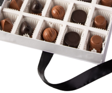 Assorted box of chocolate view 3