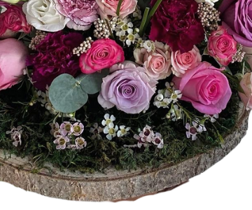Bouquet of roses with chocolate1 view 3