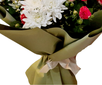 Mixed rose bouquet 3 view 3