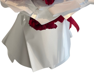 Romantic Red Roses Bouquet view 3