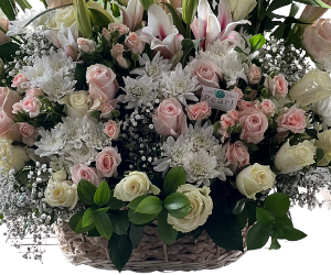 Shiny Flowers Basket view 3