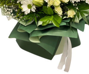 White and Yellow Bouquet view 3