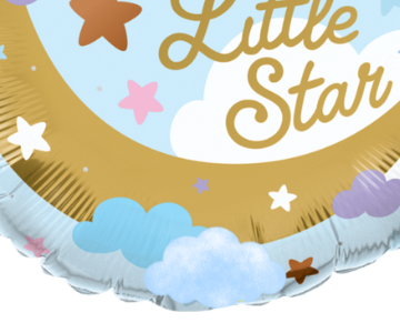 Newborn baby balloons view 3