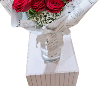 Small bouquet of flowers view 3