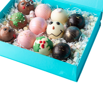 Christmas Hot Chocolate bombs view 3