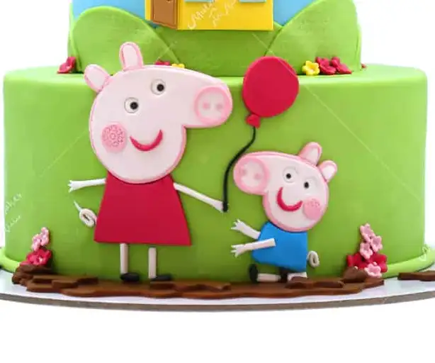 Peppa Pig Tier Cake view 3