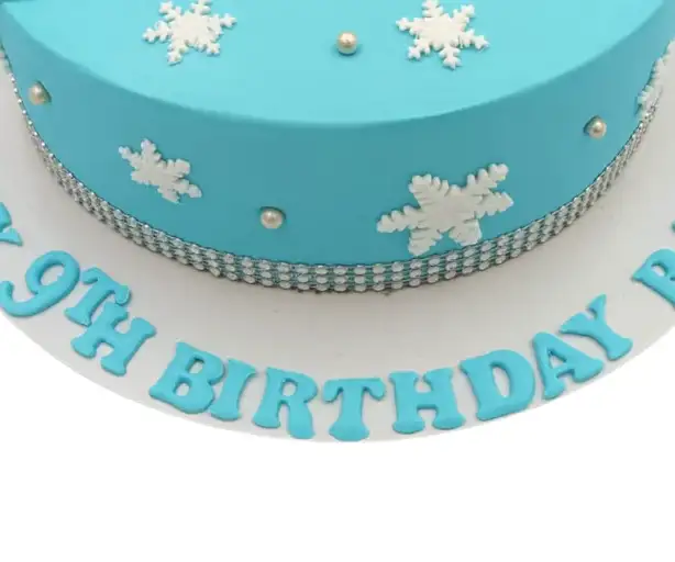 Ice Skate Cake view 3