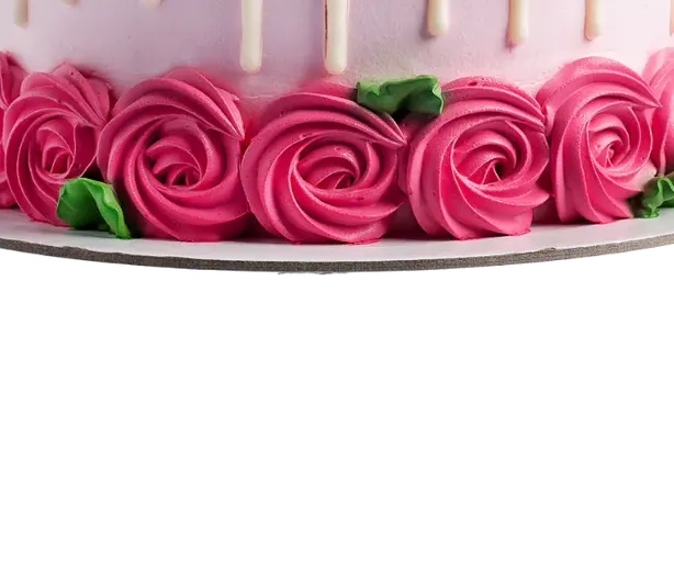Blush Rose Cake view 3