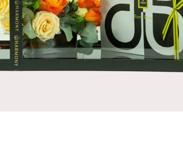 Yellow,Orange Roses-Chocolate Bundle view 3