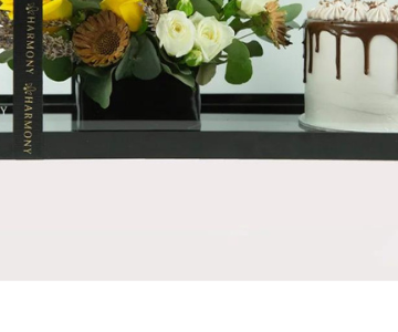 Sunset White Chocolate Cake Bundle view 3
