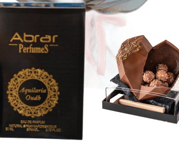 woman gifts musk with chocolate  4 view 3