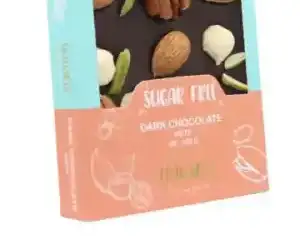 Sugar free Dark chocolate Nuts view 3