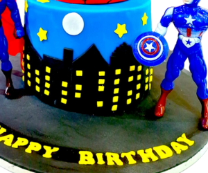 Incredibles cake view 3