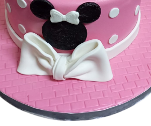 Minnie Mouse Cake - Pink view 3