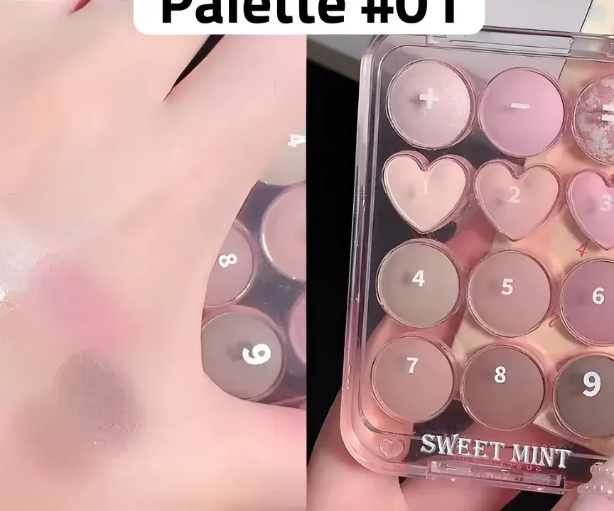 Sweet Love Eyeshadow Waterproof - 12 colors view 3