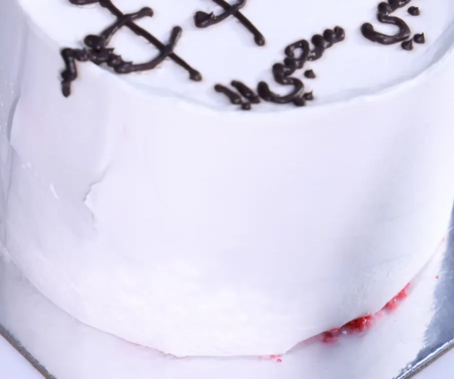 Mini Cake with Writing 1 view 3