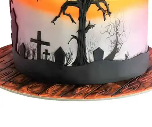 Cemetery Cake view 3