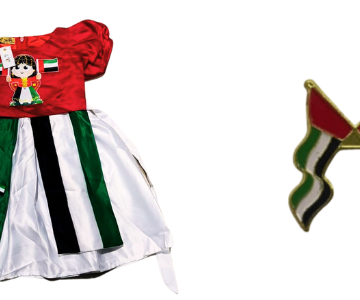 dress for national day and hair tie with tag in nigwa box 2 view 3