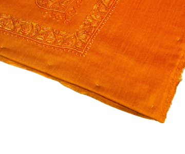 winter ghutra orange color Alaseel brand view 3