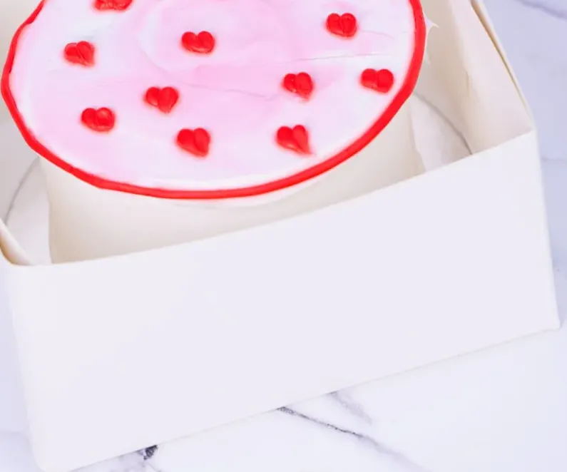 Mini Cake with Writing 4 view 3