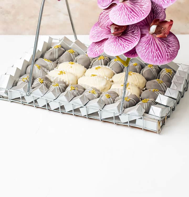 Lilac Orchid Gift Arrangement by NJD view 5