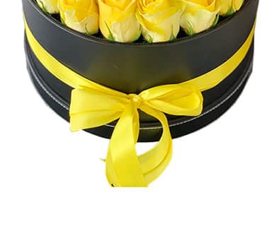 Yellow Roses Box view 3