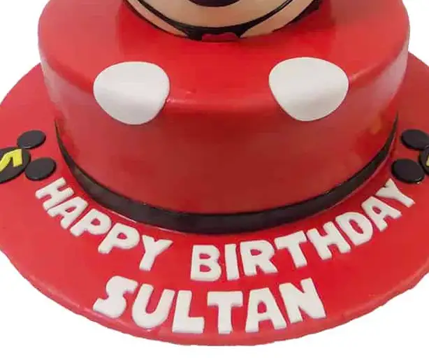 Mickey Mouse Shape Cake view 3