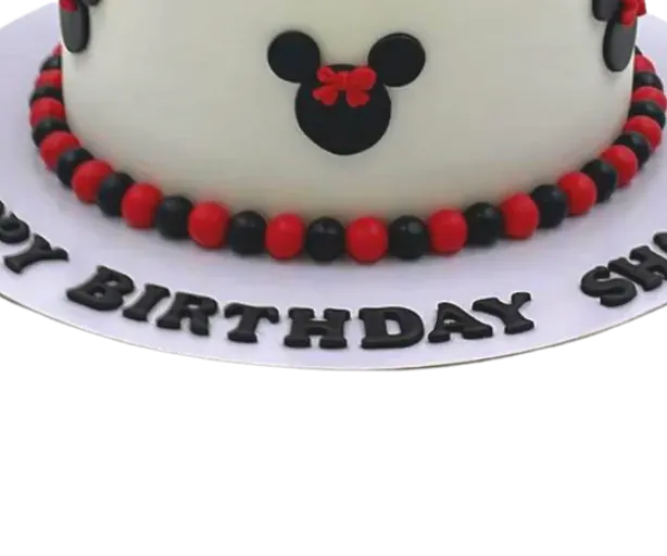 Minnie Mouse Ears Cake view 3