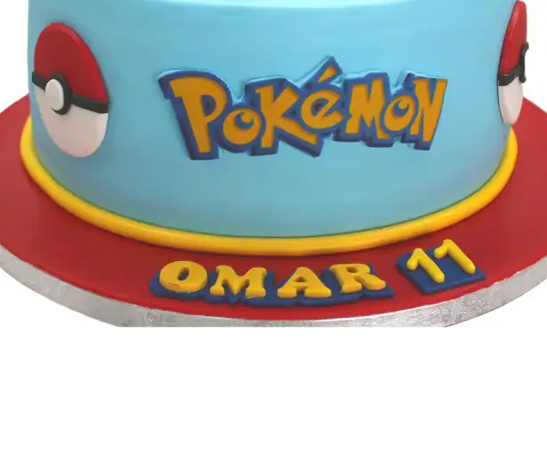 Squirtle Pokemon Cake view 3