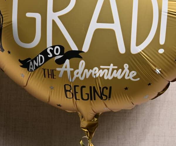 Congrats Grad! Adventure Begins Graduation Balloon 6723 view 9