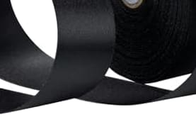 black gift ribbons view 3