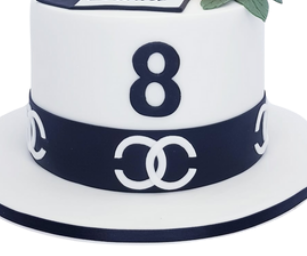 Chanel Shopping Bag Cake view 3