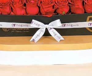 Valentine’s Gift – Patchi Chocolate & 53 Red Roses view 3